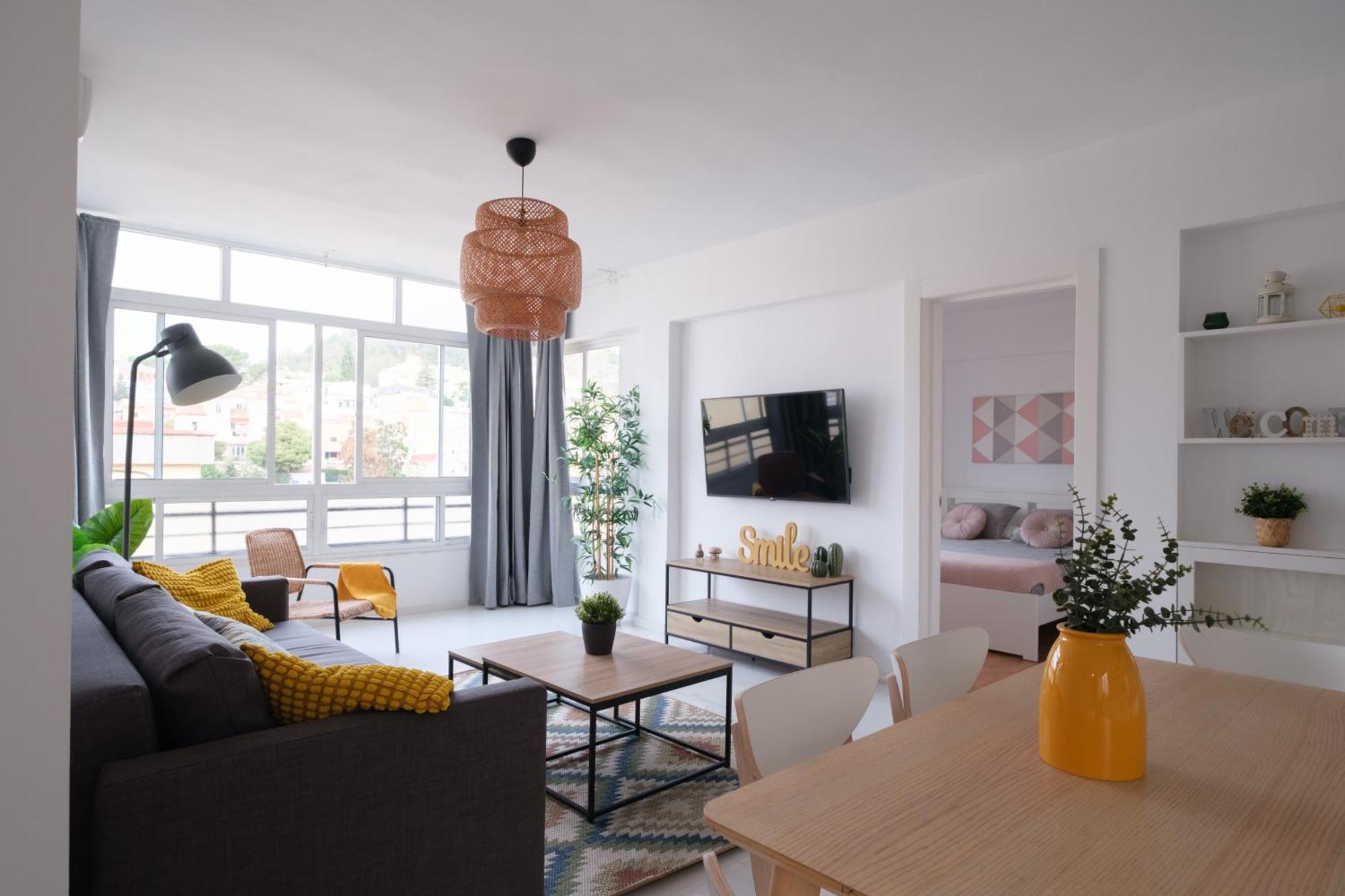Wonderful Central Apartment Panoramics Views Wifi Málaga Exterior foto